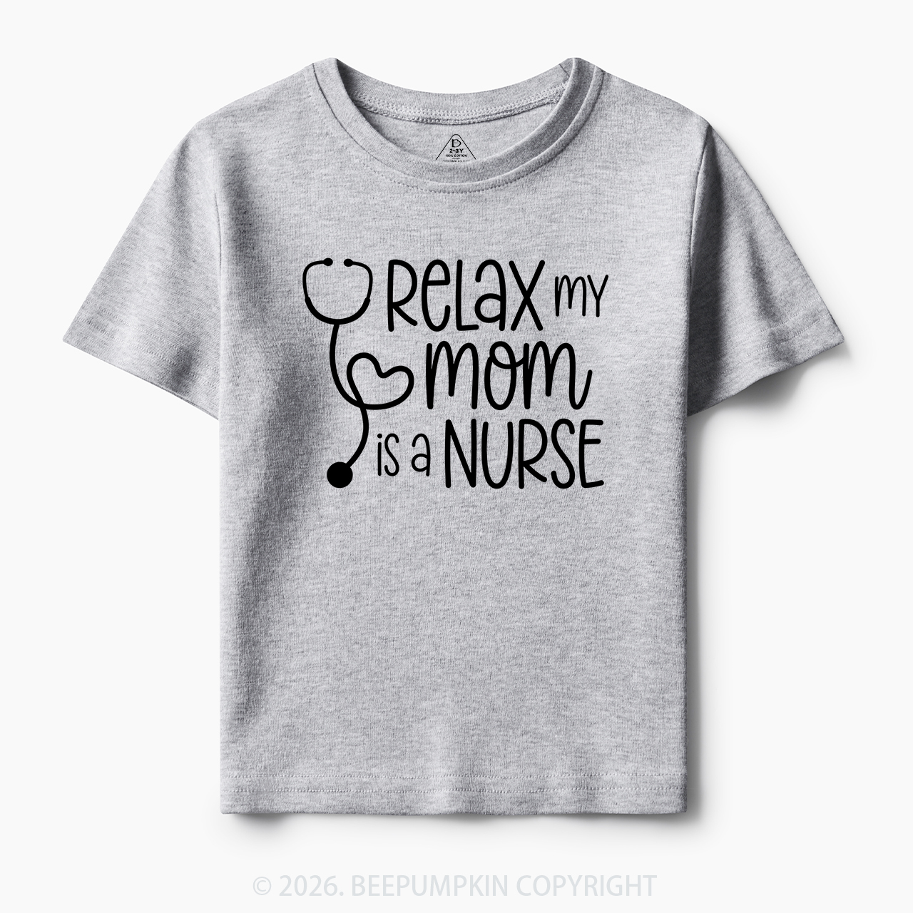 Relax My Mom Is A Nurse Toddler&Kid's Tees