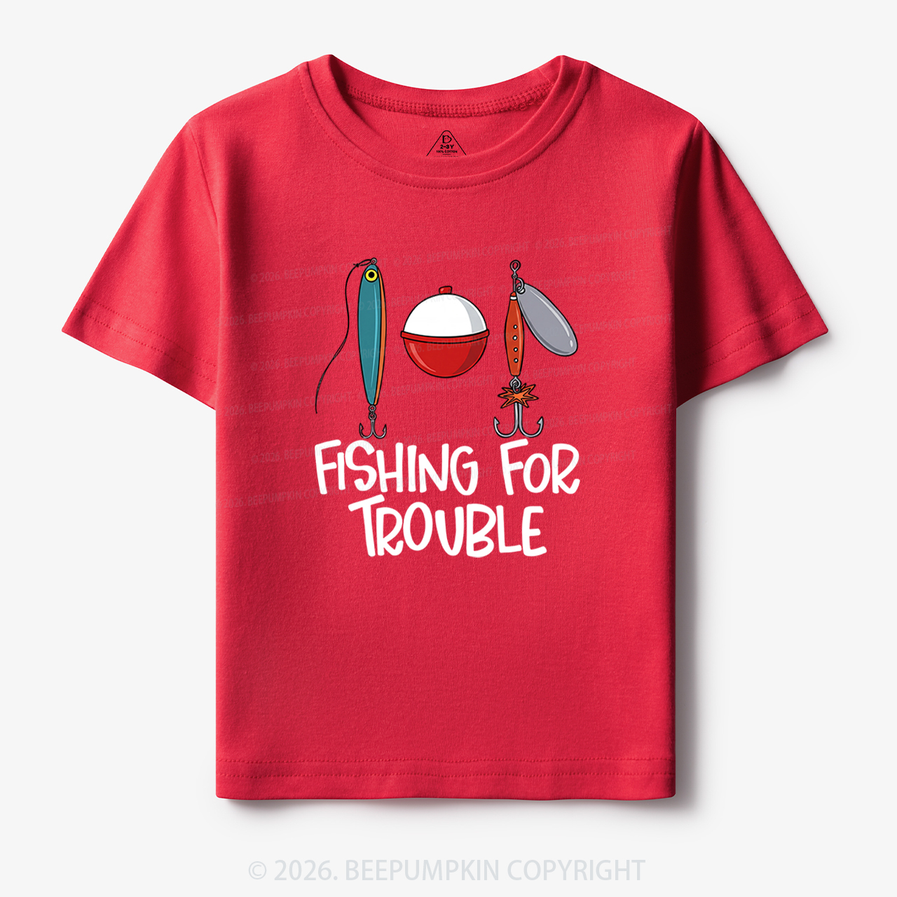 Fishing For Trouble Toddler&Kid's Tees