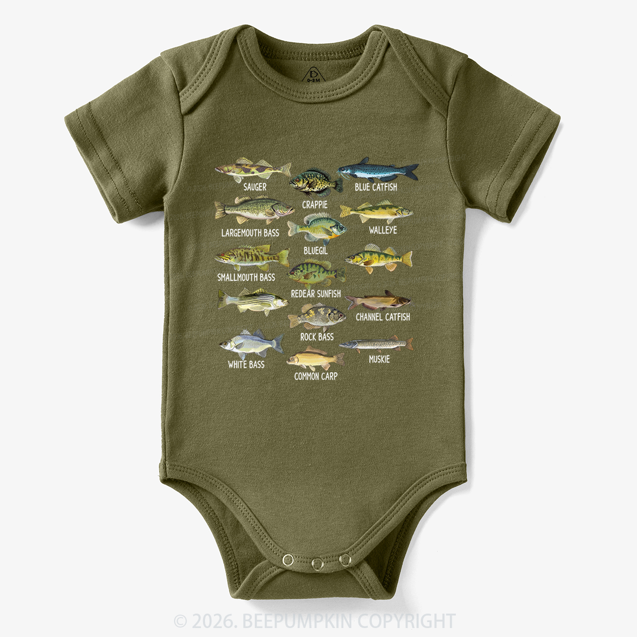 North American Fish Bodysuit