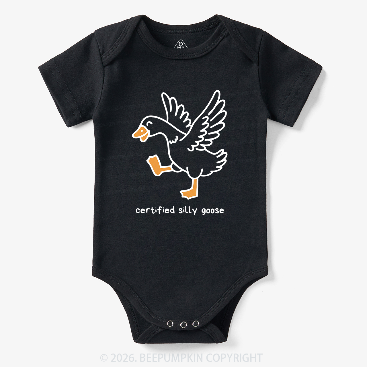 Funny Certified Silly Goose Bodysuit