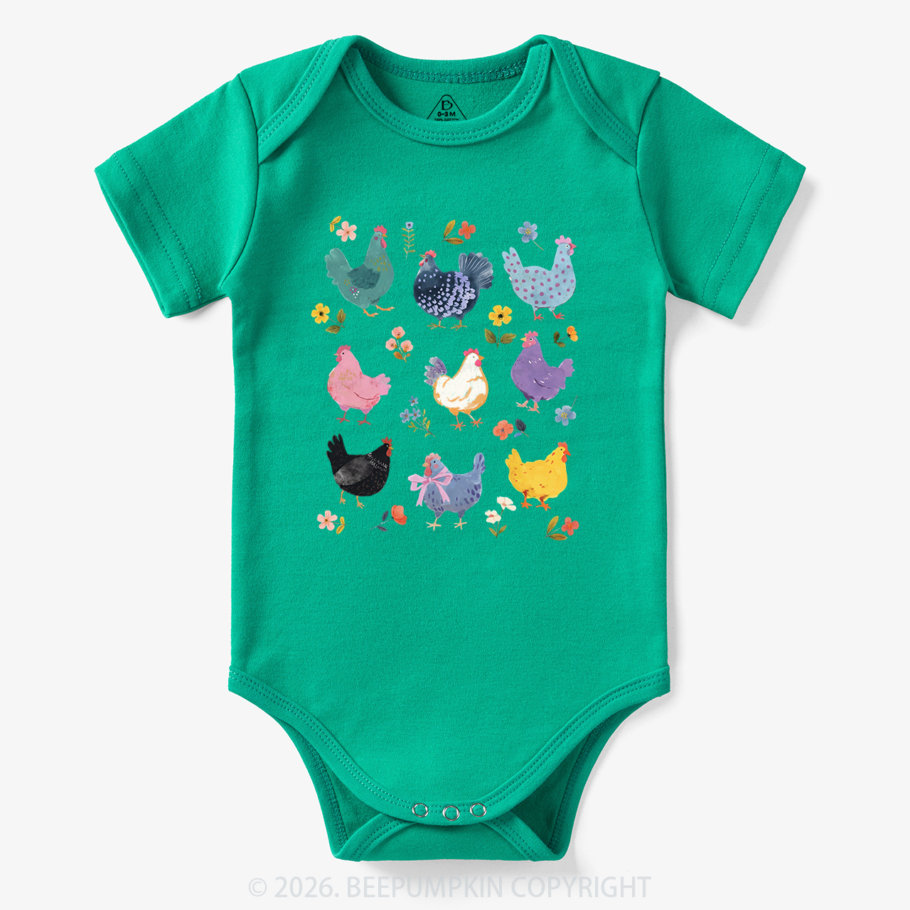 Funny Chicken Lovers Bodysuit