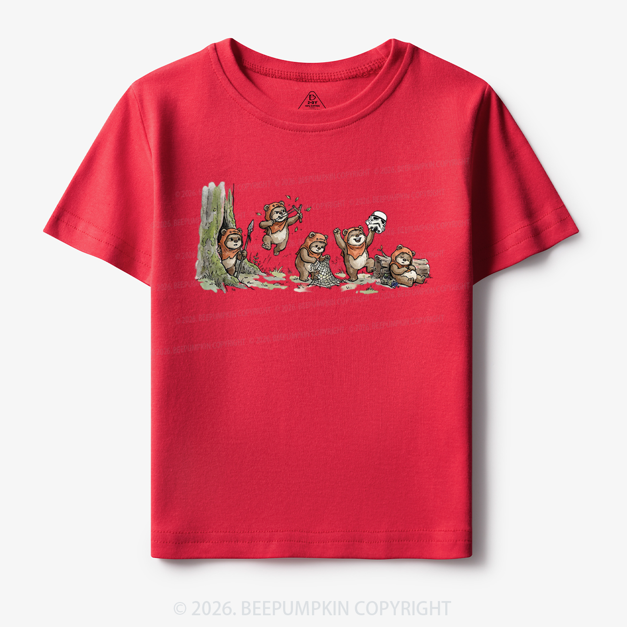Vintage Galaxy Cute Bear Toddler&Kid's Tees
