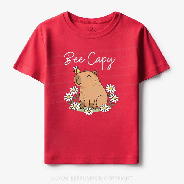 Bee Capy Capybara Toddler&Kid's Tees