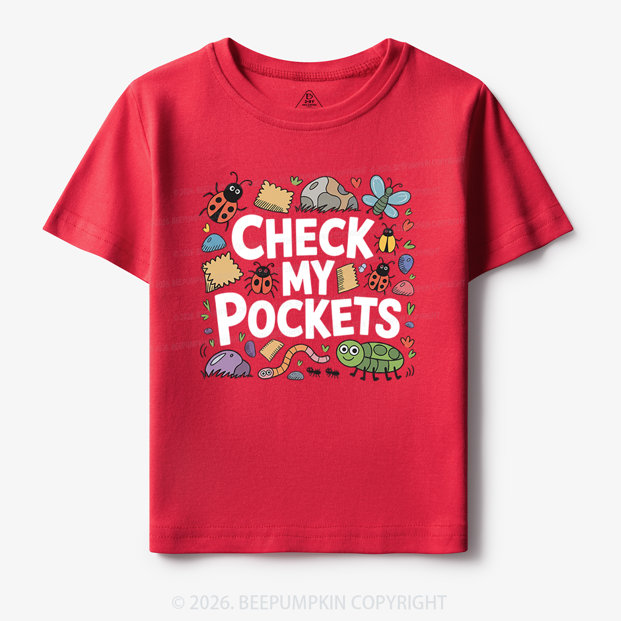 Check My Pockets Bug Lover Toddler&Kid's Tees