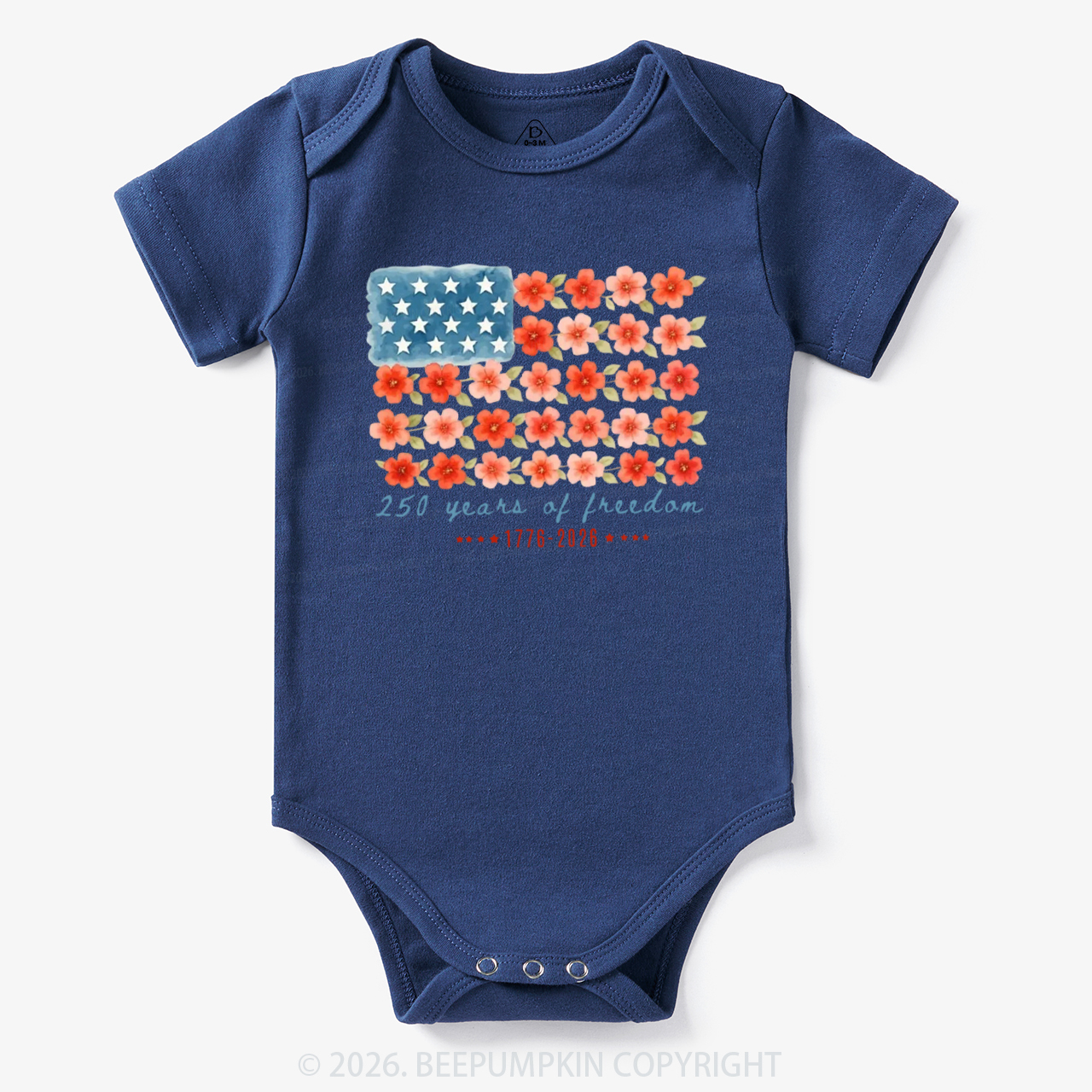 America 250th Anniversary 1776–2026 Bodysuit