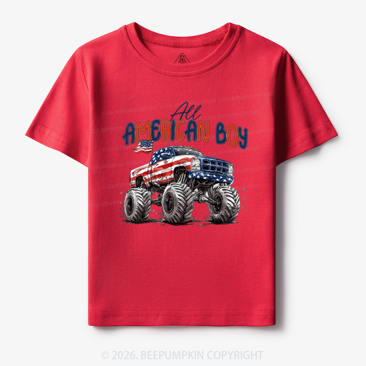 All American Boy 4th of July Toddler&Kid's Tees