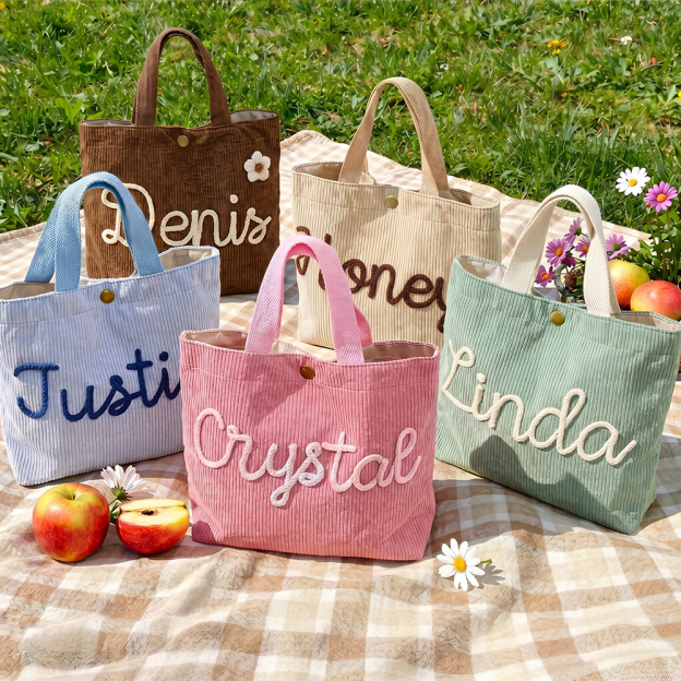 Personalized Name Children's Tote Handbag