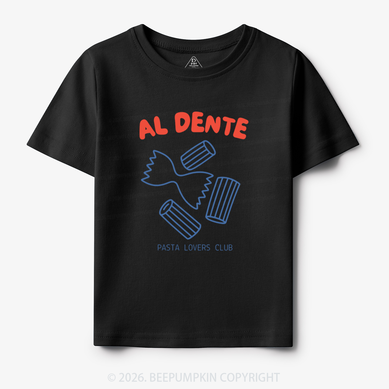 Al Dente Pasta Club Toddler&Kid's Tees