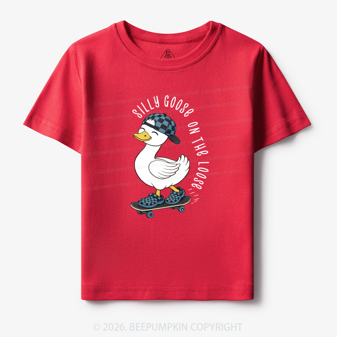 Silly Boy Goose On The Loose Toddler&Kid's Tees