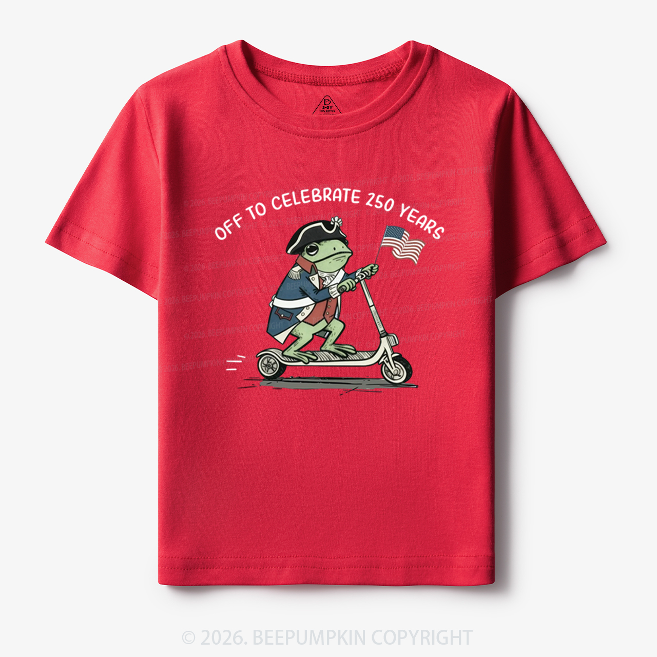 America 250 4th of July Toddler&Kid's Tees