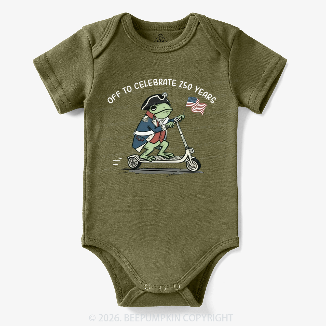 America 250 4th of July Bodysuit