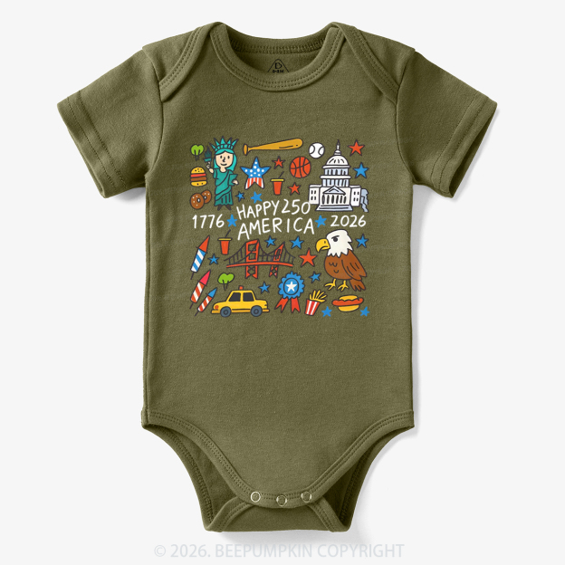 America 250th Anniversary Bodysuit