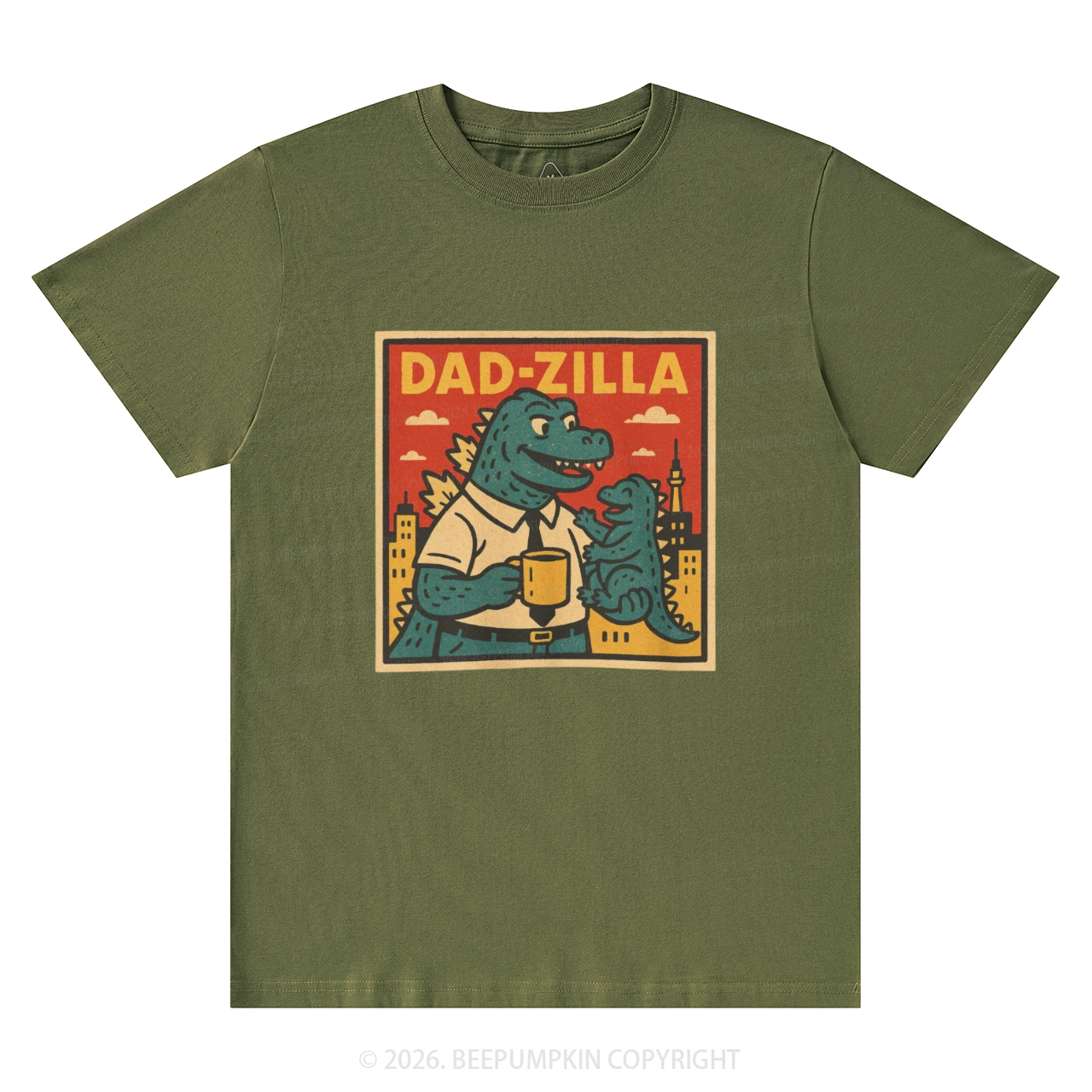 Dadzilla Retro T-Shirts