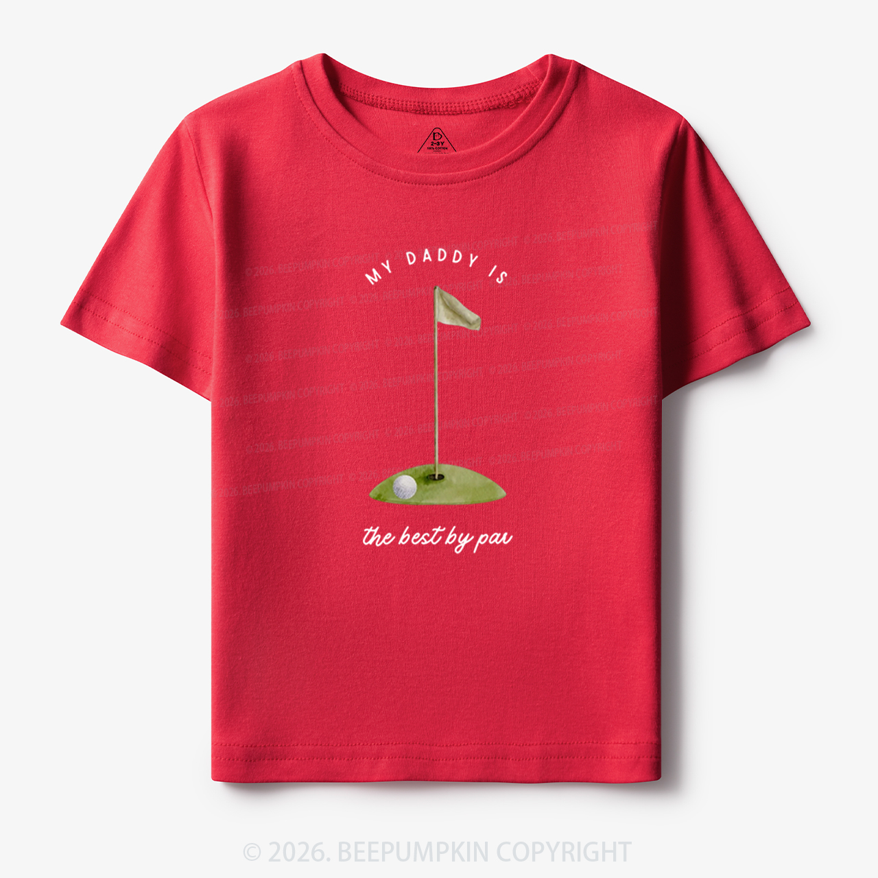 My Daddy Is the Best By Par Toddler&Kid's Tees