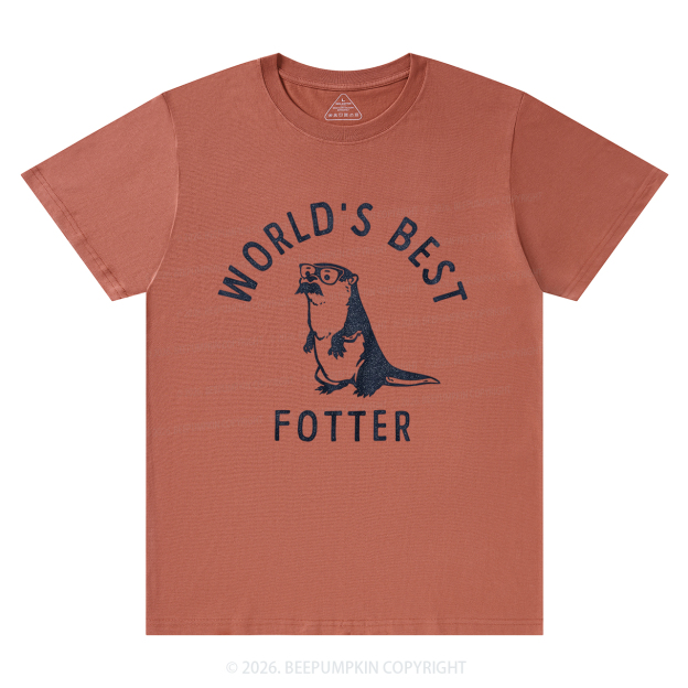 Funny Otter World's Best Father T-Shirts
