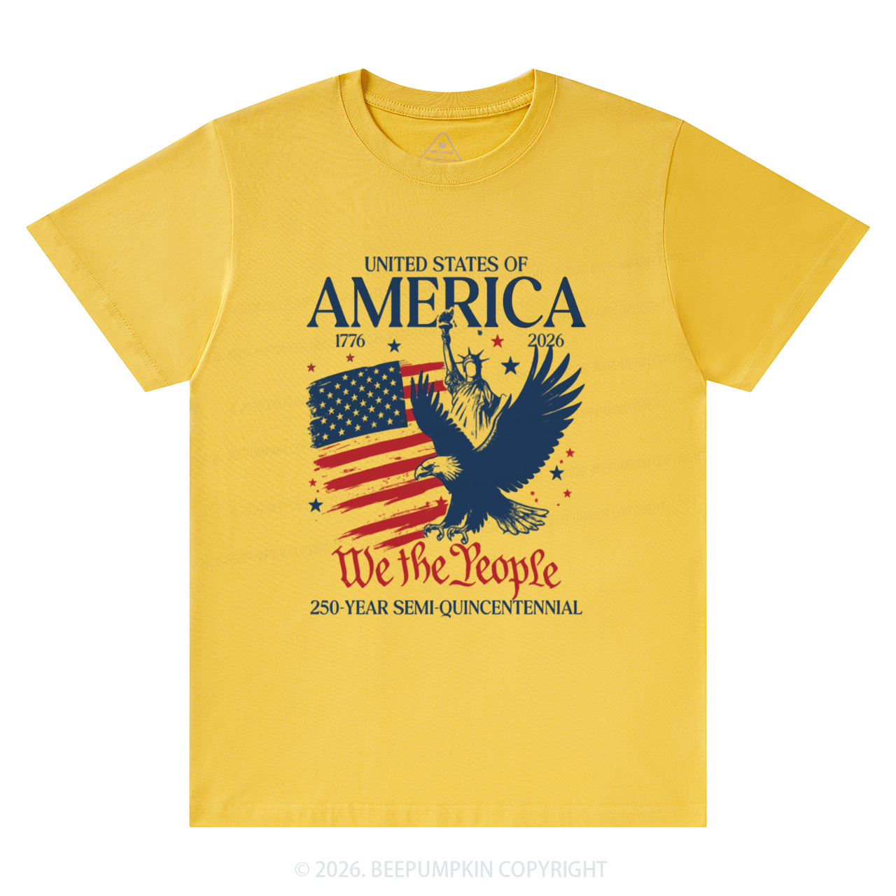  America 250 Patriotic Eagle USA T-Shirts