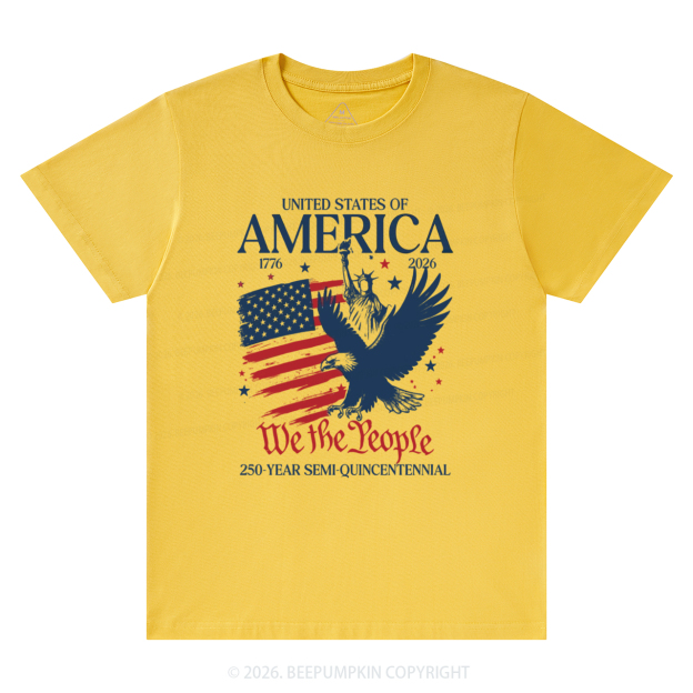  America 250 Patriotic Eagle USA T-Shirts