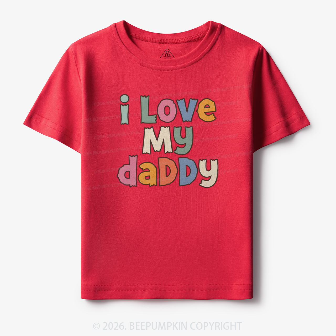 I Love My Daddy Cute Father's Day Toddler&Kid's Tees