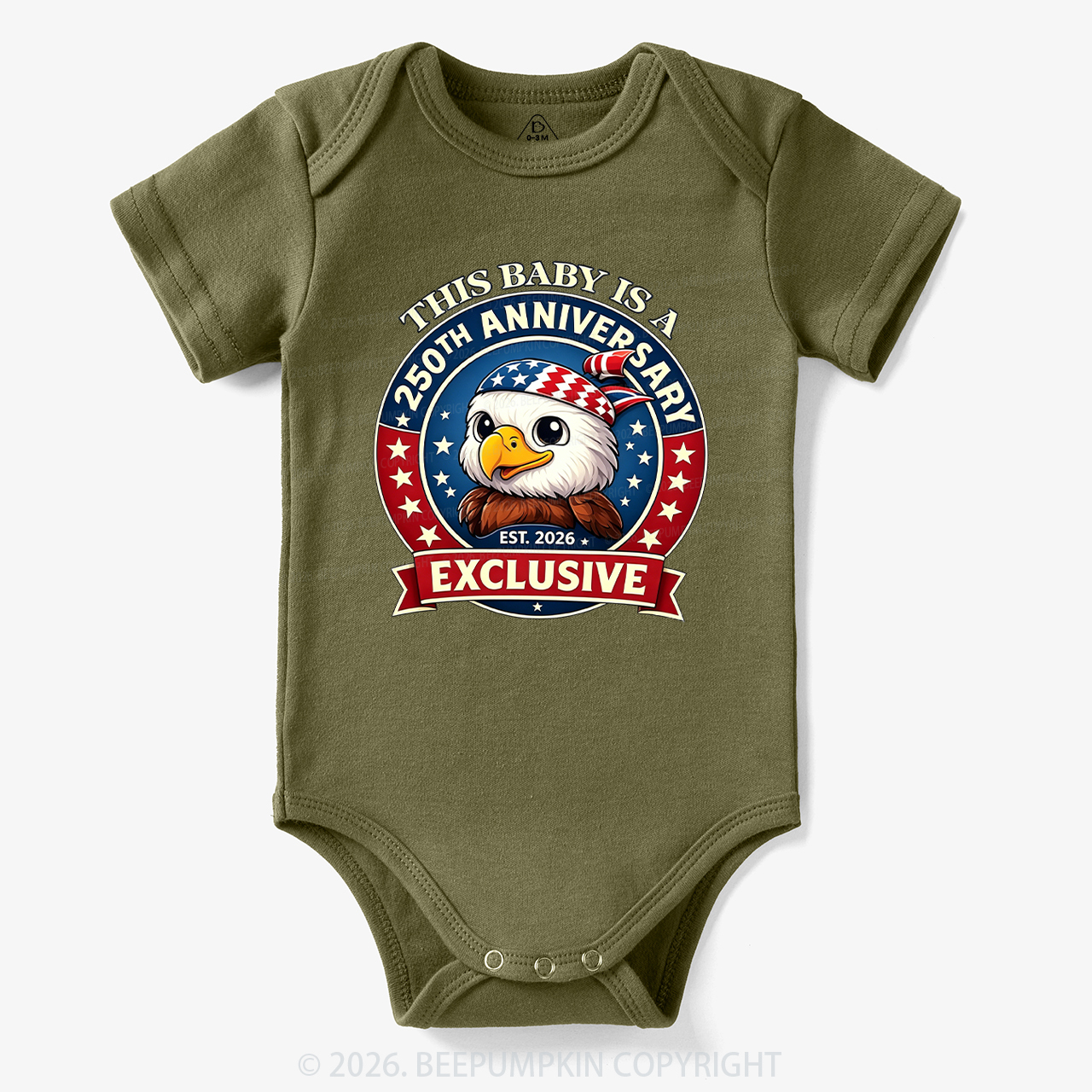 This Baby Is A 250th Anniversary Bodysuit