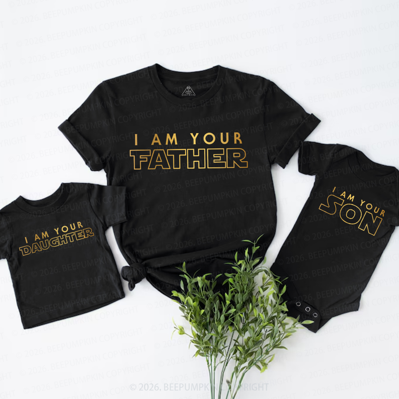 I Am Your Father Your Son Your Daughter Dad&Me Matching Shirts