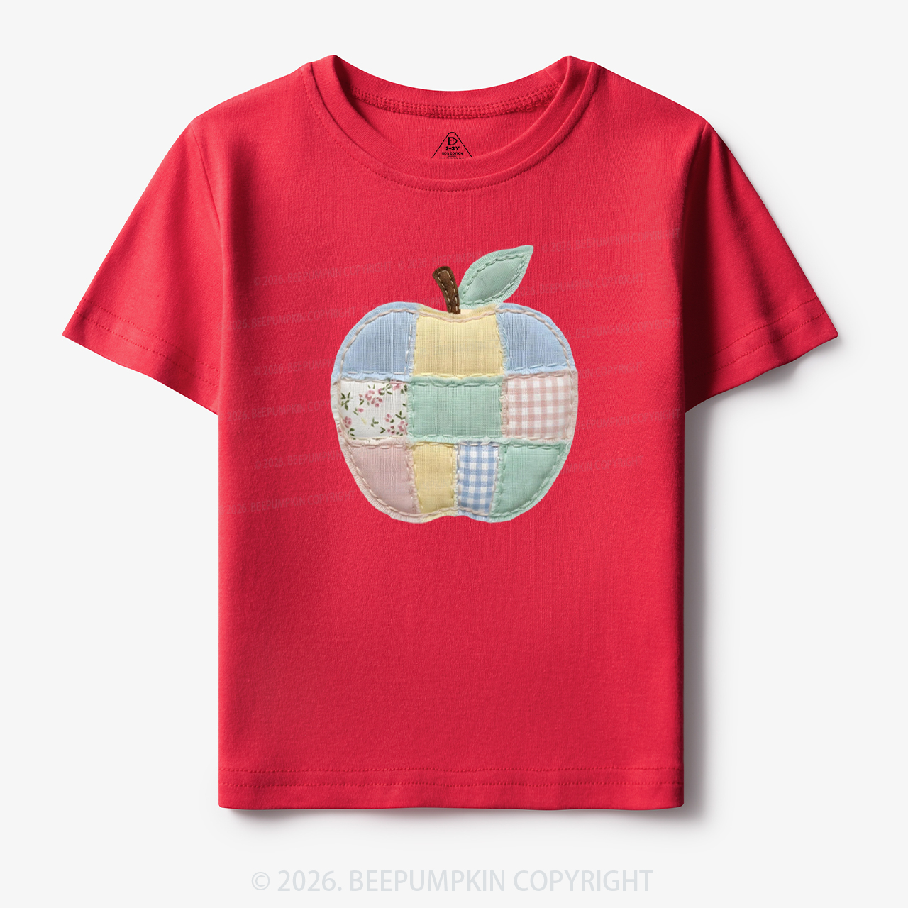 Spring Back to School Apple Toddler&Kid's Tees