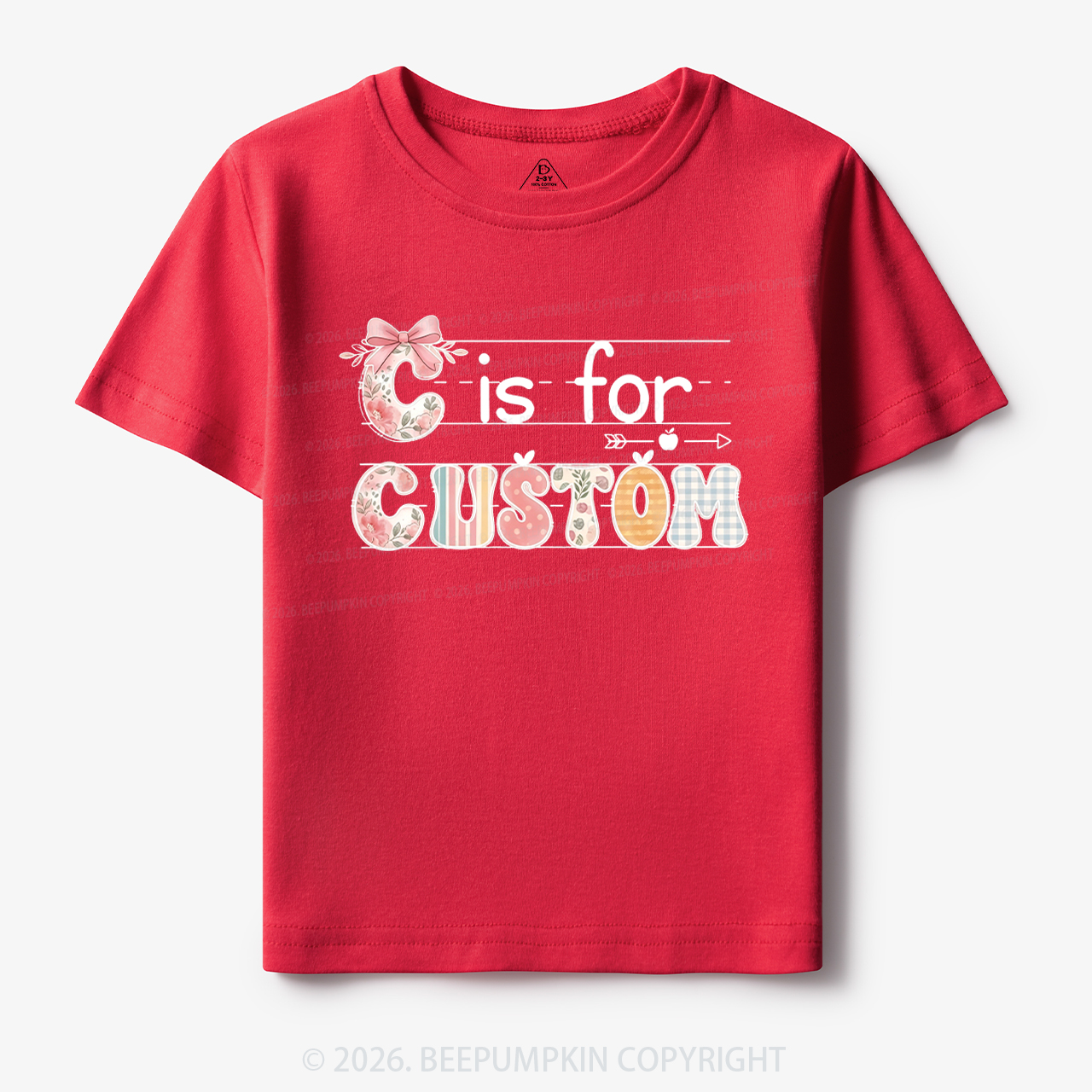 Personalized Kids Name Back To School Toddler&Kid's Tees