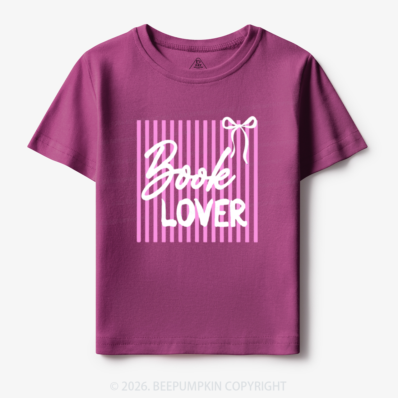 Coquette Book Preppy Stripes Toddler&Kid's Tees