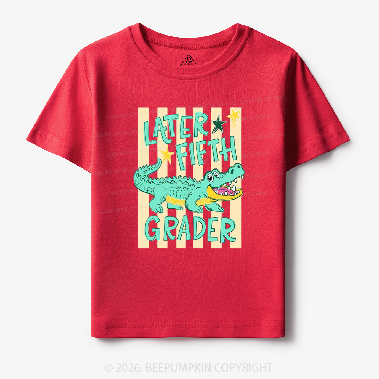Personalized Grade Later Gator Toddler&Kid's Tees