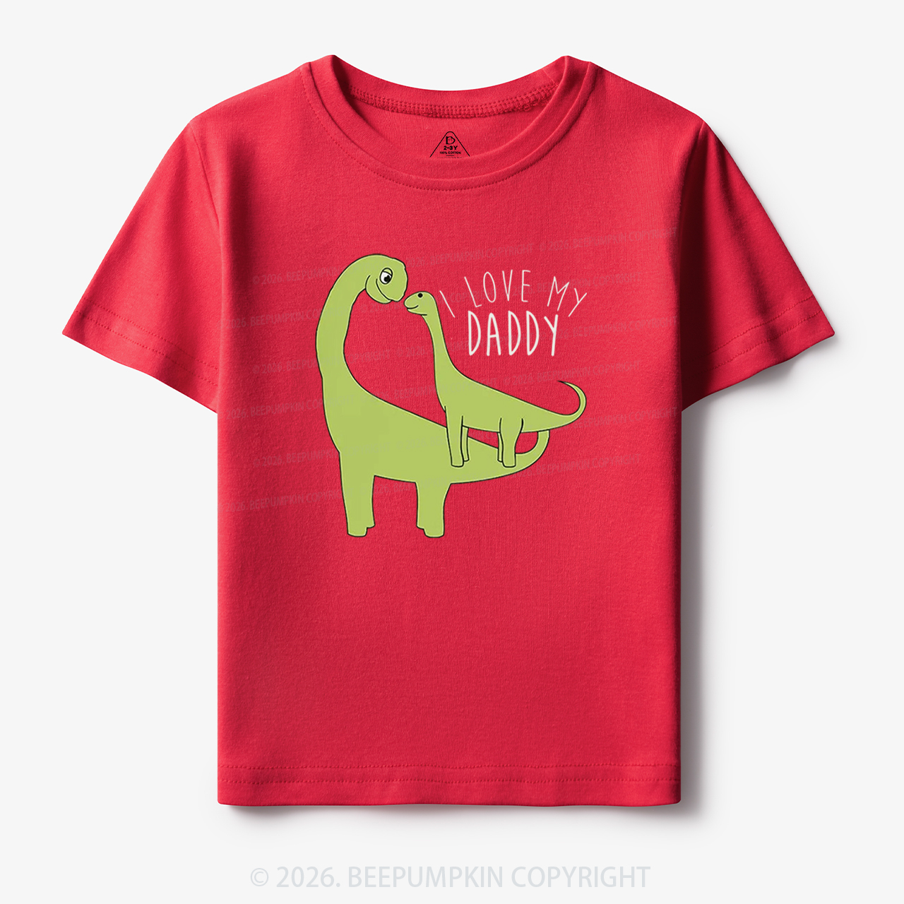 I Love My Daddy Dinosaur Toddler&Kid's Tees