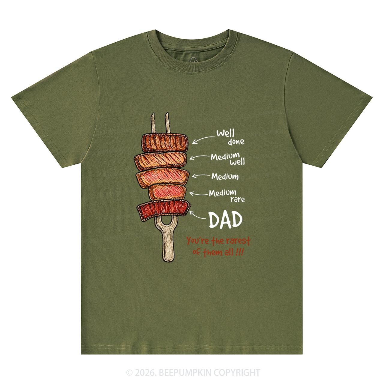 Retro BBQ Father's Day T-Shirts
