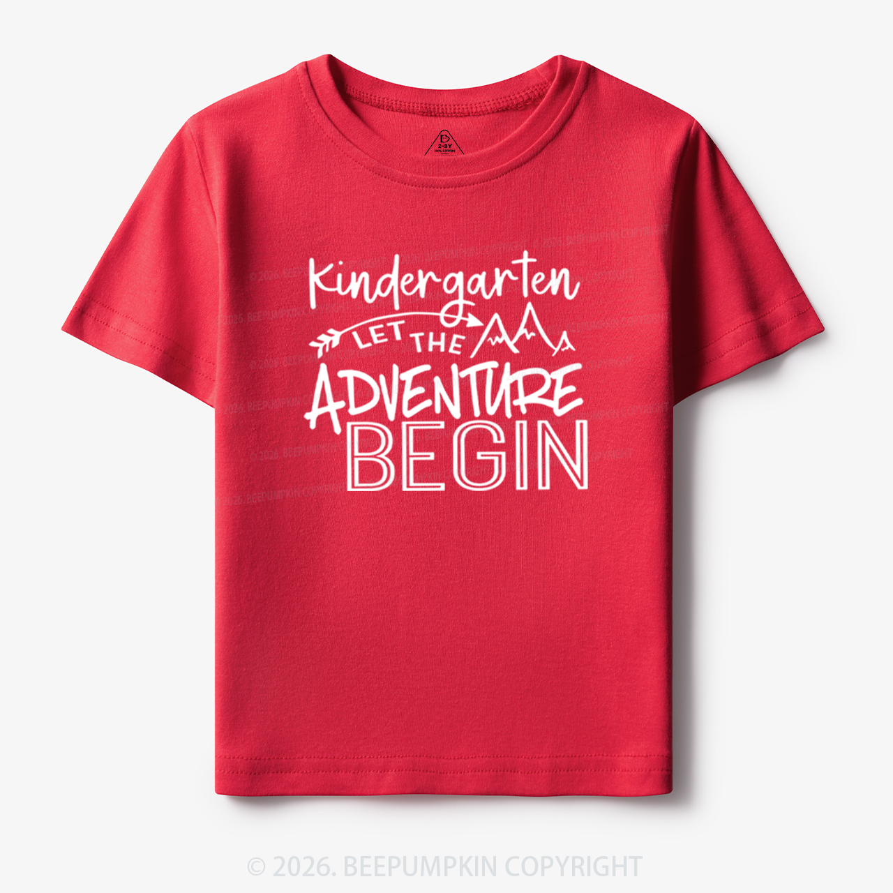 Personalized Kindergarten Let The Adventures Begin Toddler&Kid's Tees