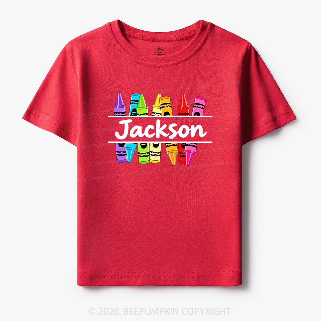 Personalized Name Back To School Toddler&Kid's Tees