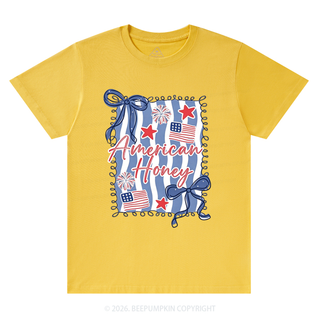 American Honey Flag Bows T-Shirts