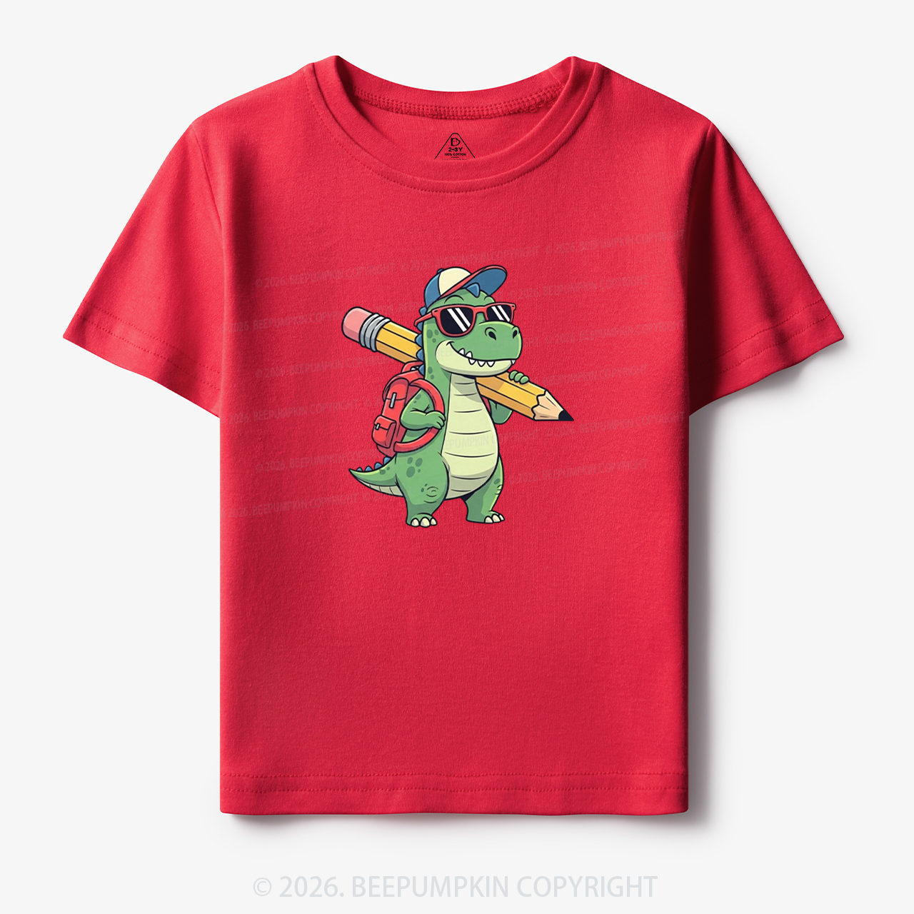Funny Rex Back to School Dinosaur Toddler&Kid's Tees
