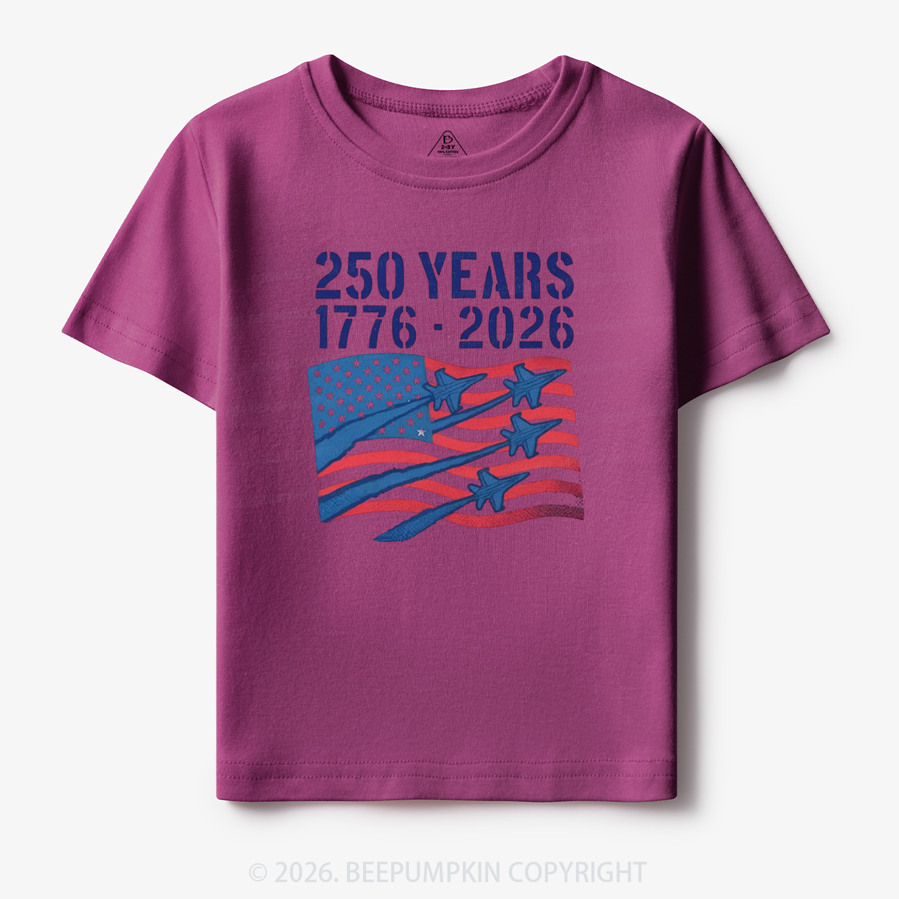 250 Years 1776-2026 America Patriotic Toddler&Kid's Tees