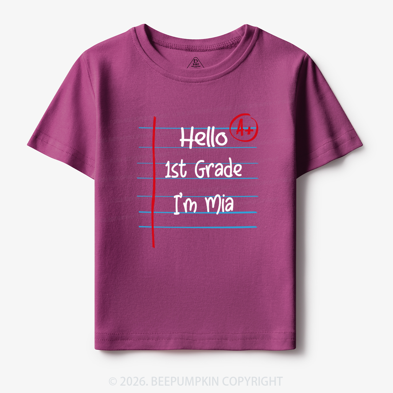 Personalized Grade I'm Name Back To School Shirt 