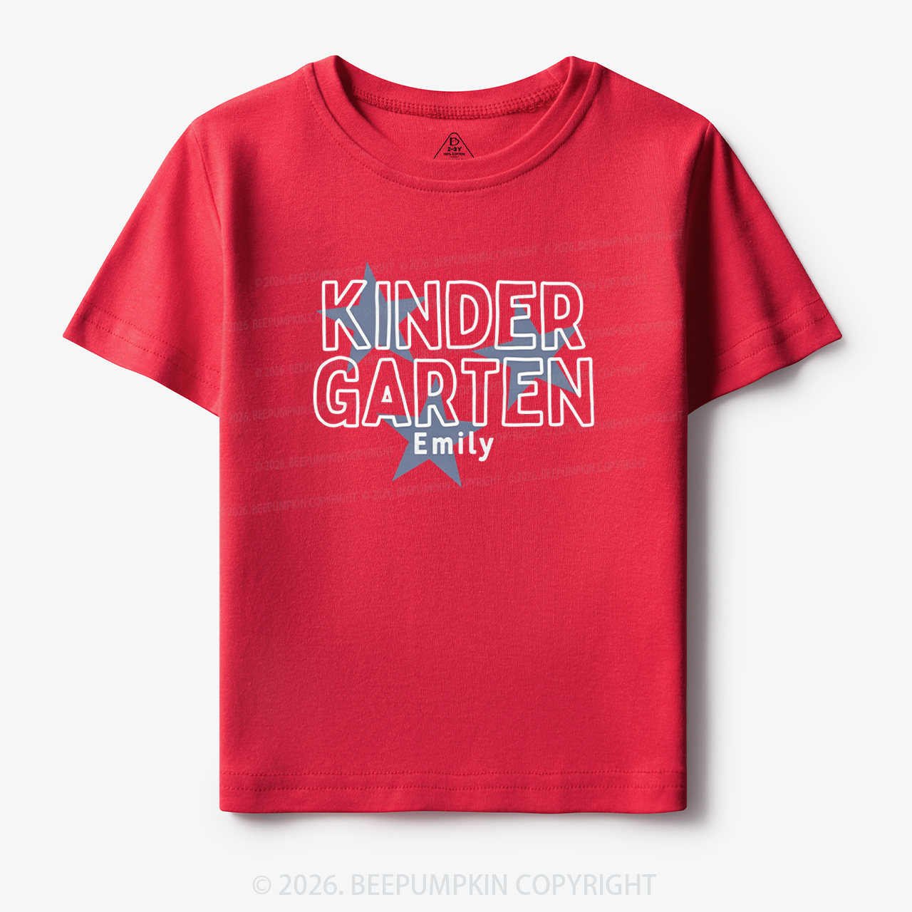Personalized Kindergarten Star Back to School Toddler&Kid's Tees