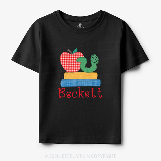 Personalized Name Caterpillar Back To School Toddler&Kid's Tees
