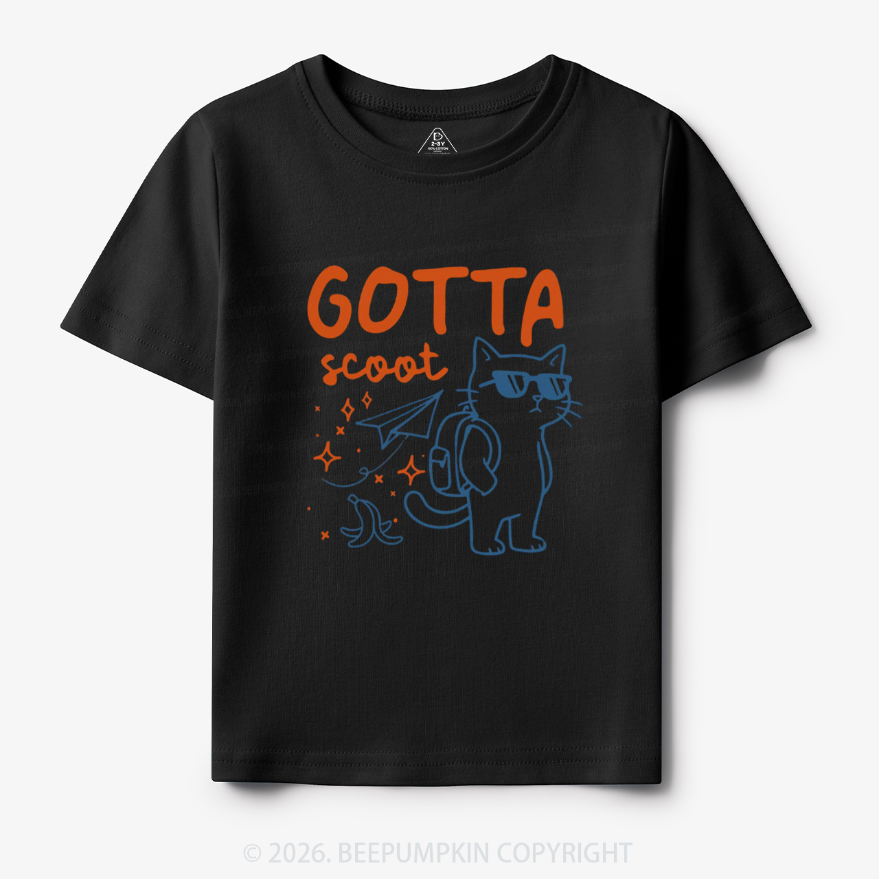 Personalized Cute Animal Funny School Toddler&Kid's Tees
