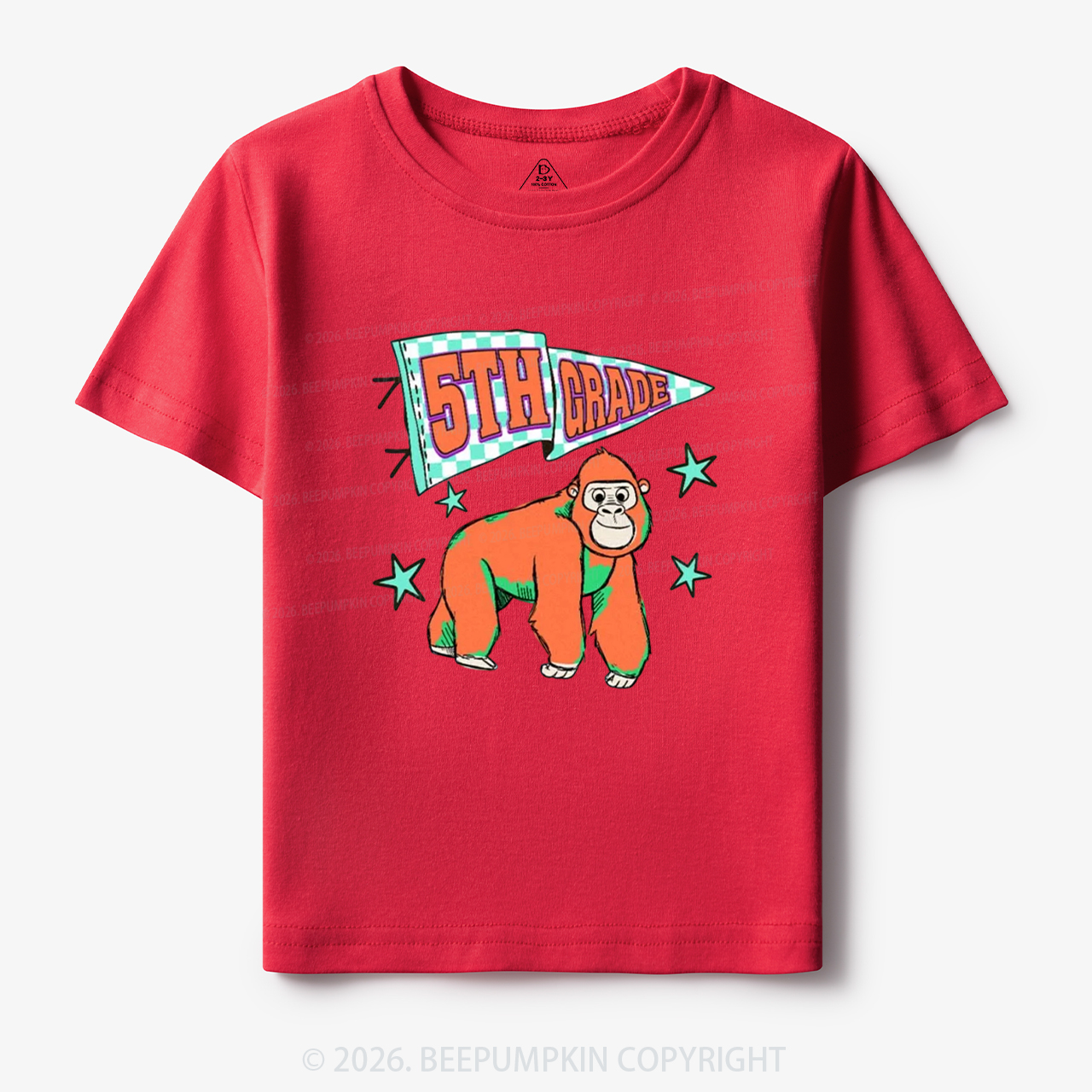 Personalized Animal Grade Back To School Toddler&Kid's Tees