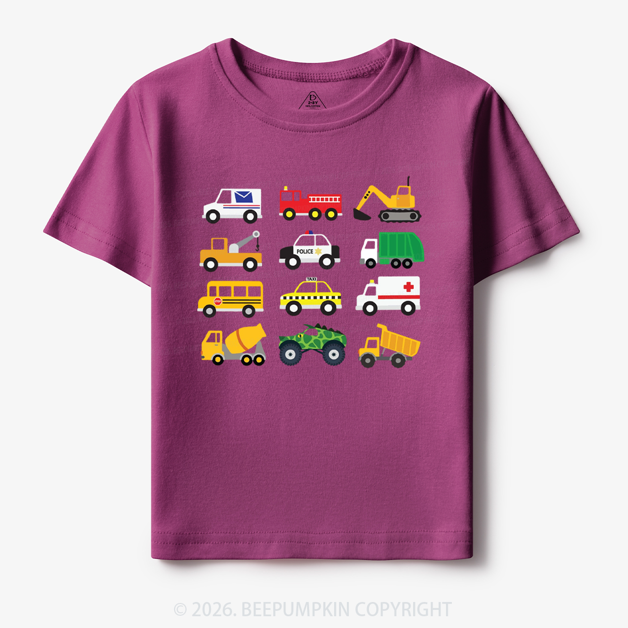Lots of Trucks Toddler&Kid's Tees