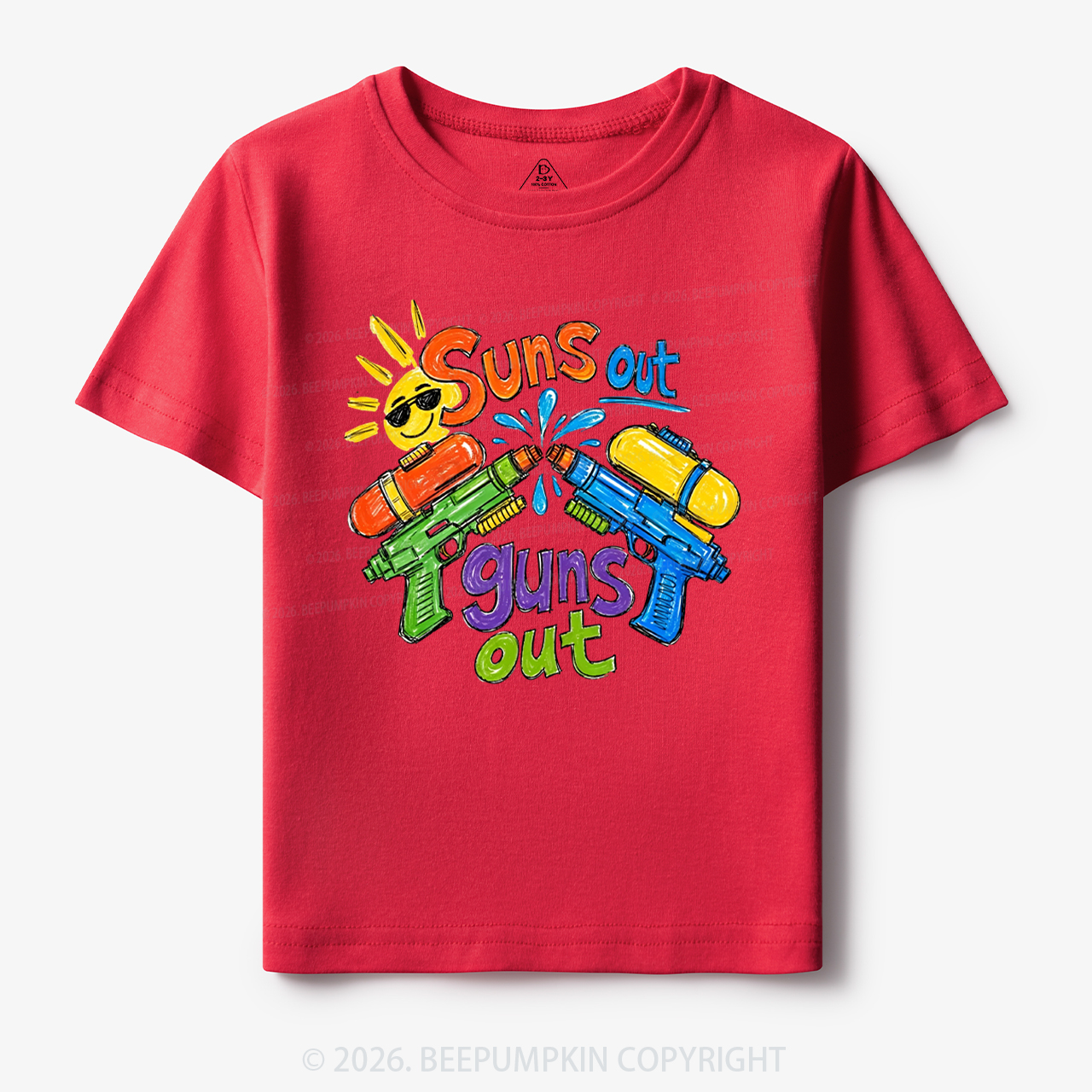 Funny Summer Suns Out Toddler&Kid's Tees