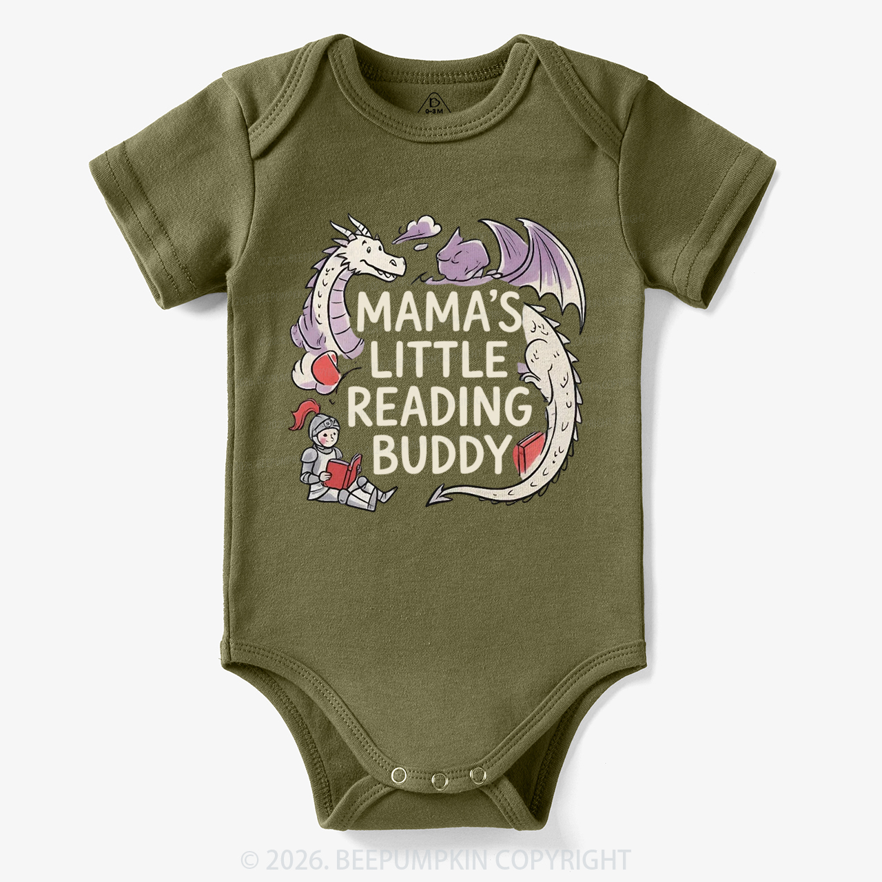 Mama's Little Reading Buddy Bodysuit
