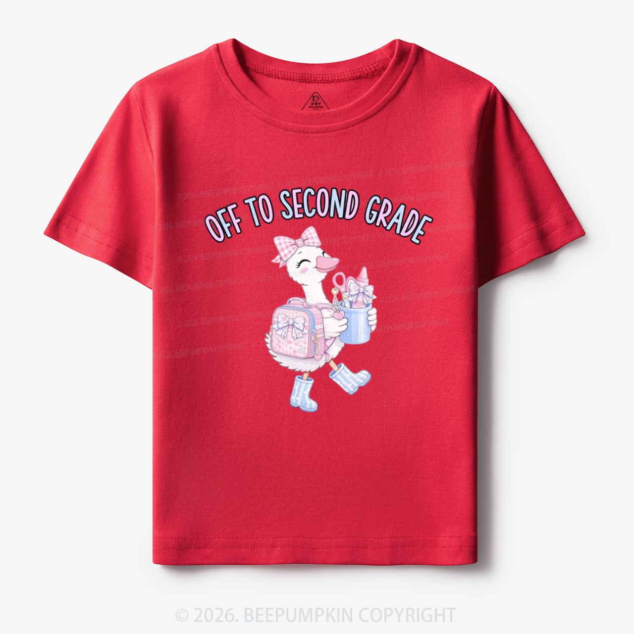Personalized Off To Grade Back To School Toddler&Kid's Tees