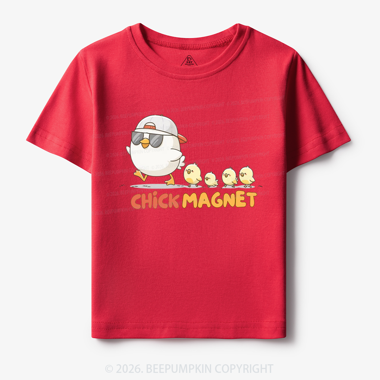Chick Magnet Funny Farm Animal Toddler&Kid's Tees