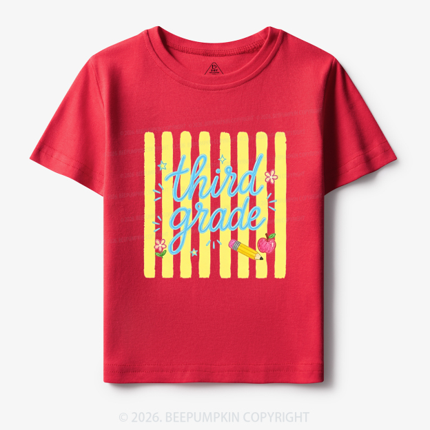 Personalized Pastel Classroom Grade Toddler&Kid's Tees