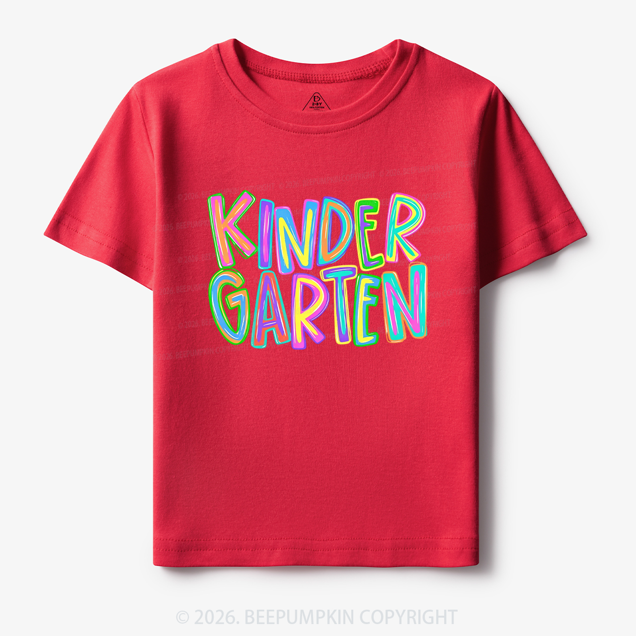 Neon Scribble Kindergarten Toddler&Kid's Tees