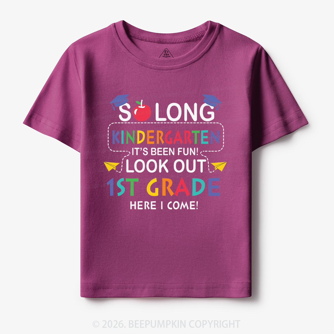 So Long Kindergarten 1st Grade Here I Come Toddler&Kid's Tees