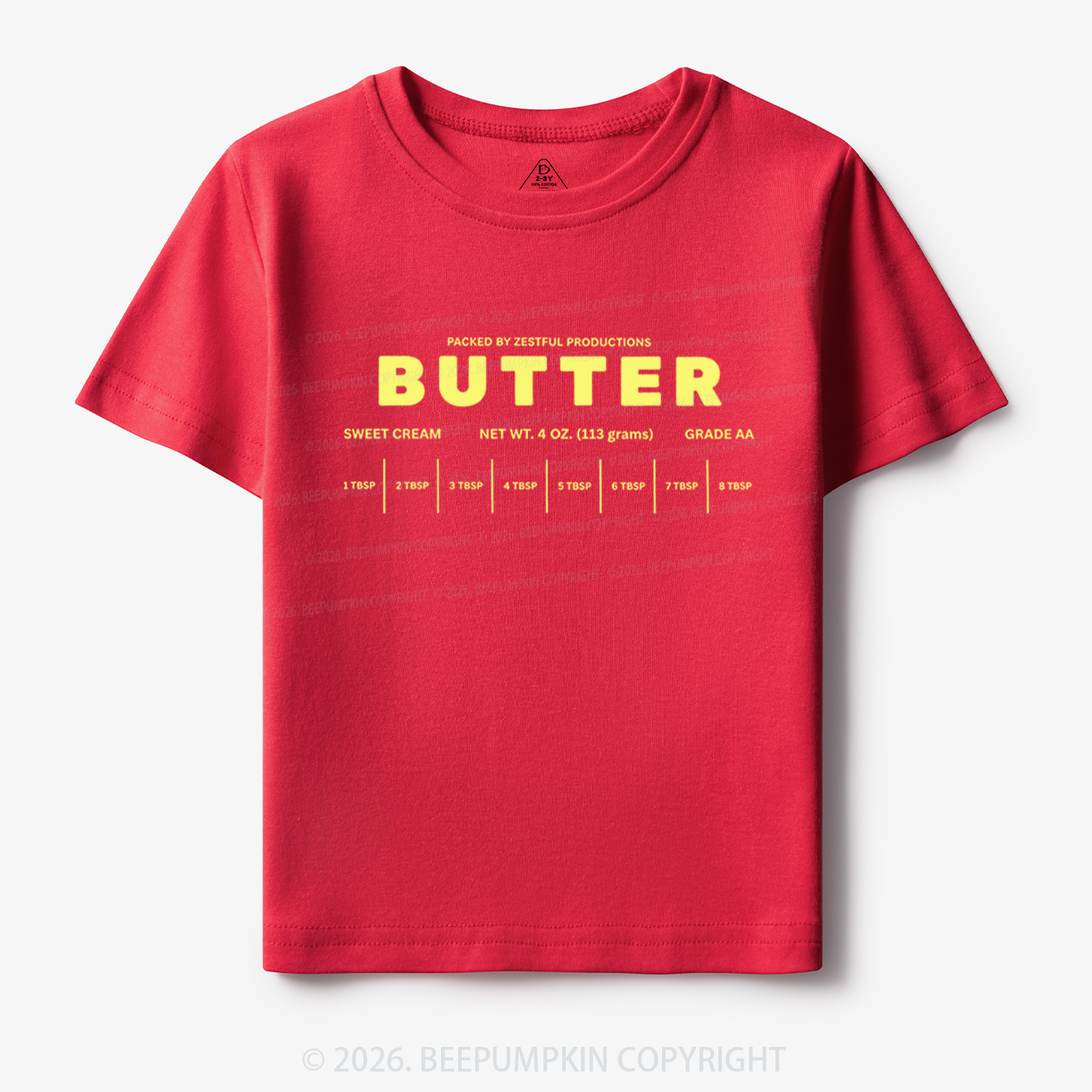 Butter Stick Label Sweet Cream Baking Toddler&Kid's Tees