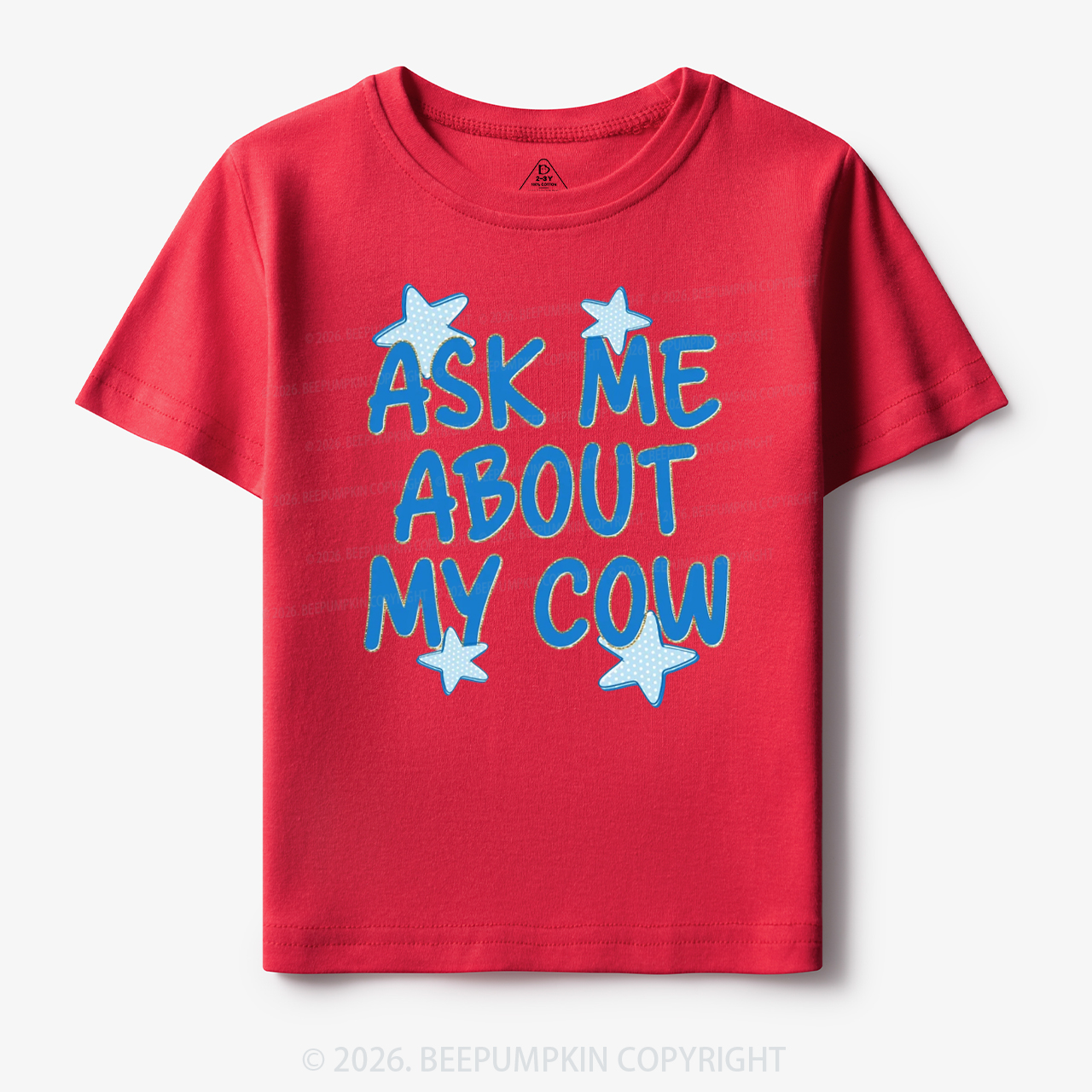 Ask Me About My Cow Toddler&Kid's Tees